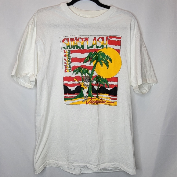 90s REGGAE SUNSPLASH フェスTシャツ L ジャマイカ VTG | www.unimac.az